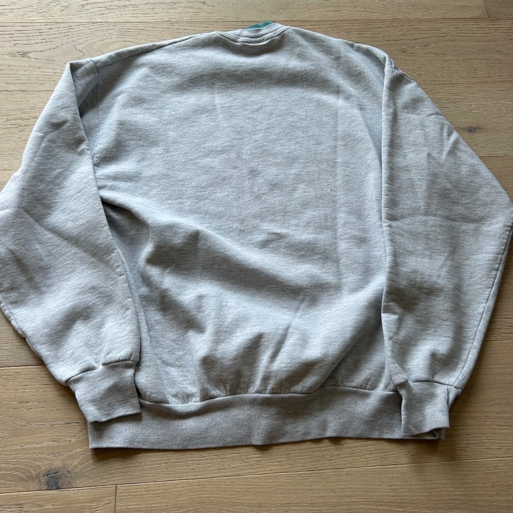 Vintage Morning Sun Hummingbird Sweatshirt Gray Double Neck 90s XL - Picture 2 of 7